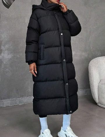 Geaca SHEIN CURVE, negru