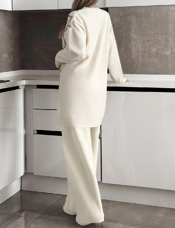 Compleu SHEIN, ecru/auriu