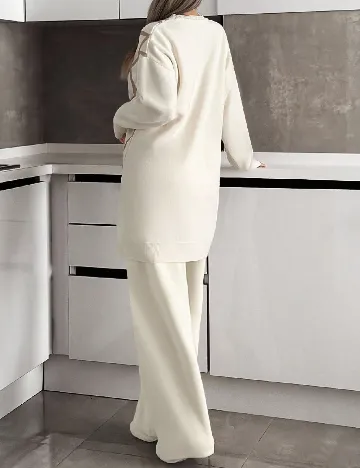 Compleu SHEIN, ecru/auriu