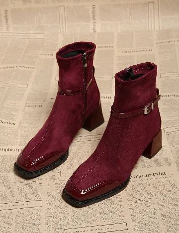 Botine SHEIN, visiniu