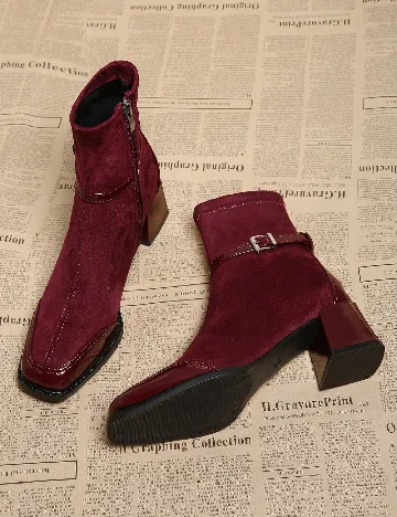 Botine SHEIN, visiniu