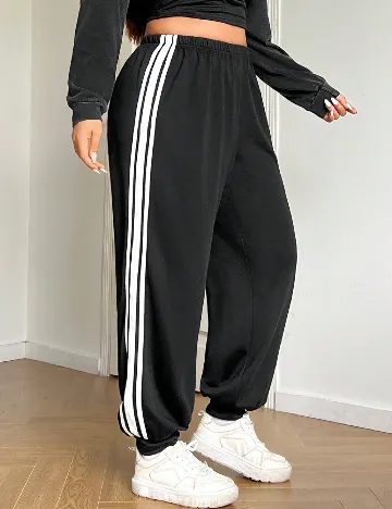 Pantaloni SHEIN CURVE, negru