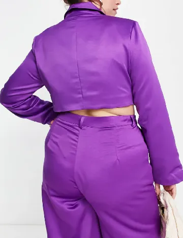 Sacou extro&vert Plus Size, mov