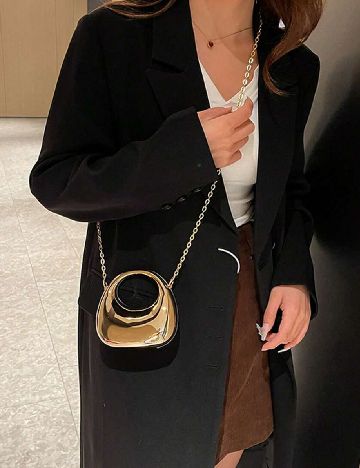 Mini Geanta SHEIN, auriu