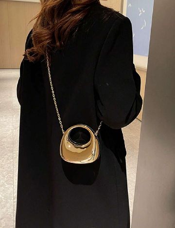 Mini Geanta SHEIN, auriu