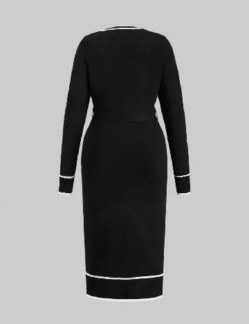 Rochie medie SHEIN CURVE, negru