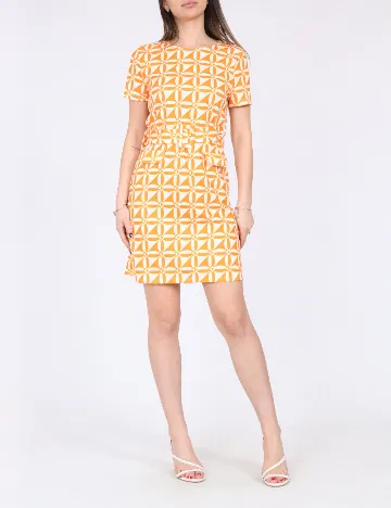 Rochie scurta River Island, portocaliu