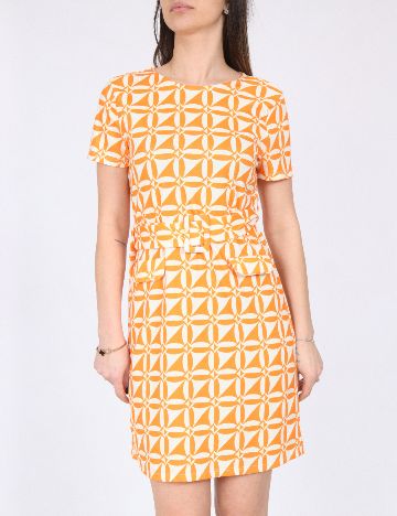 Rochie scurta River Island, portocaliu