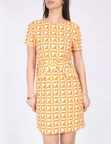 Rochie scurta River Island, portocaliu