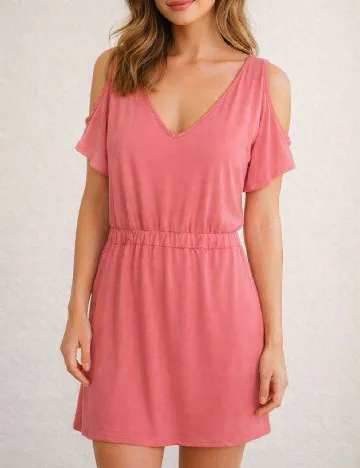 Rochie scurta Zara, roz