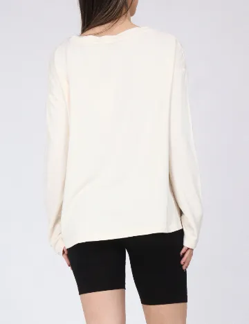 Bluza de pijama River Island, ecru