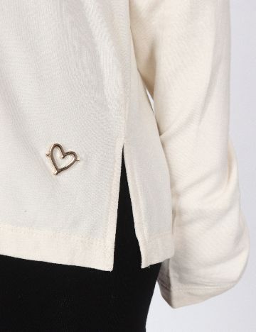 Bluza de pijama River Island, ecru