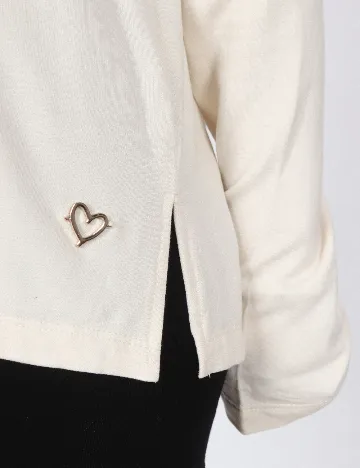 Bluza de pijama River Island, ecru