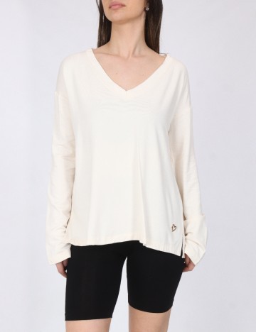 Bluza de pijama River Island, ecru