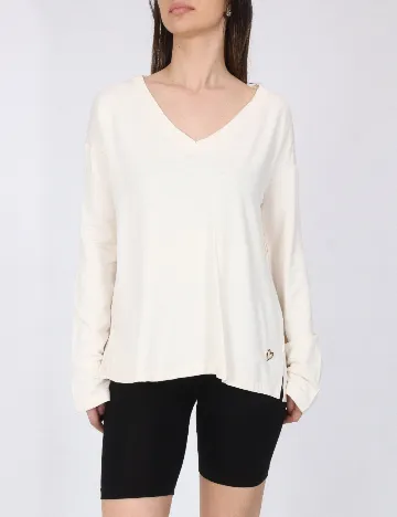 Bluza de pijama River Island, ecru