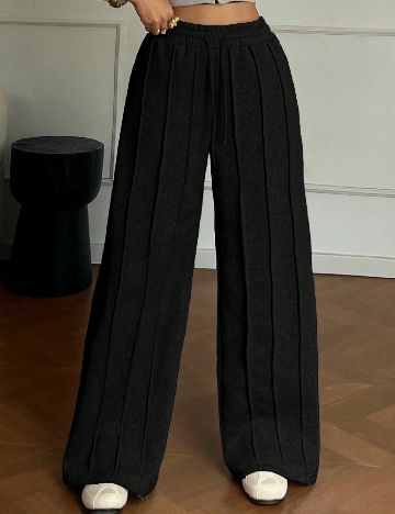 Pantaloni SHEIN, negru