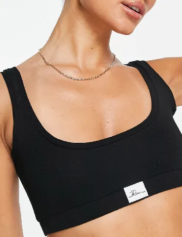 Bustiera River Island, negru