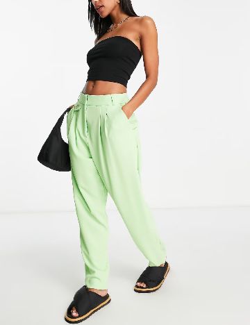 Pantaloni River Island, verde