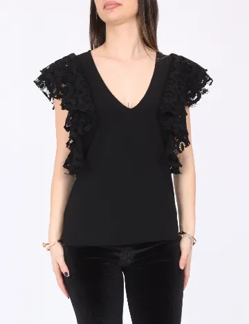 Bluza River Island, negru