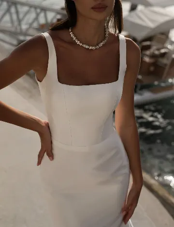 Rochie lunga SHEIN, alb