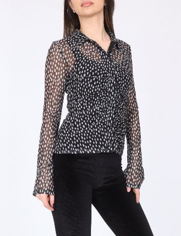 Camasa River Island, negru