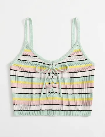 Top Bershka, mix culori