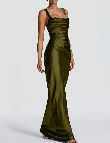 Rochie lunga SHEIN, verde