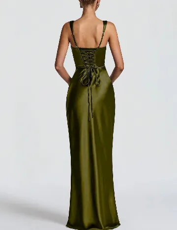 Rochie lunga SHEIN, verde