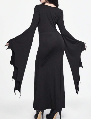 Rochie lunga Romwe, negru