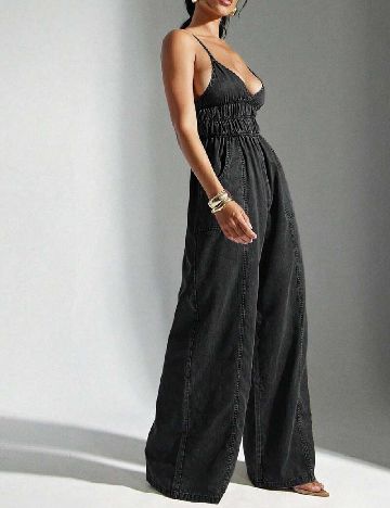 Salopeta SHEIN, negru