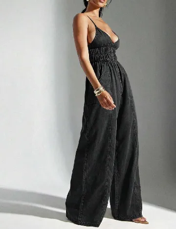 Salopeta SHEIN, negru