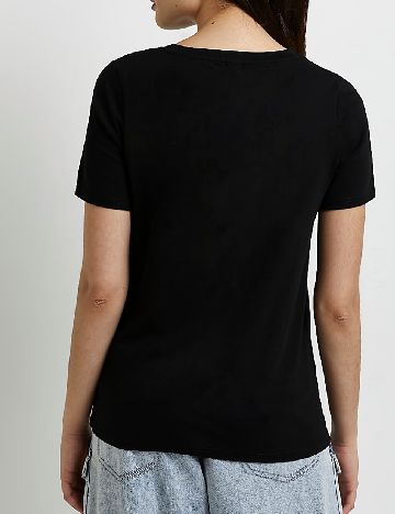 Tricou River Island, negru