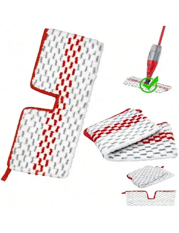 Set lavete 5 bucati SHEIN, alb/rosu