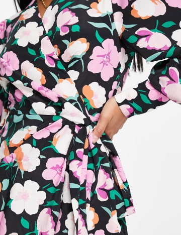 Rochie scurta Glamorous, floral print