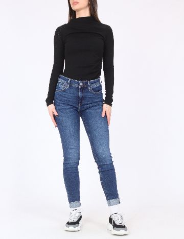 Blugi River Island, albastru