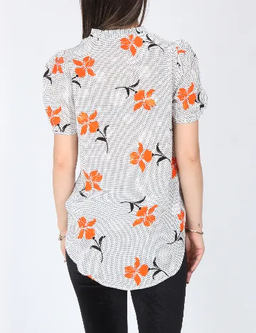 Bluza River Island, alb/negru