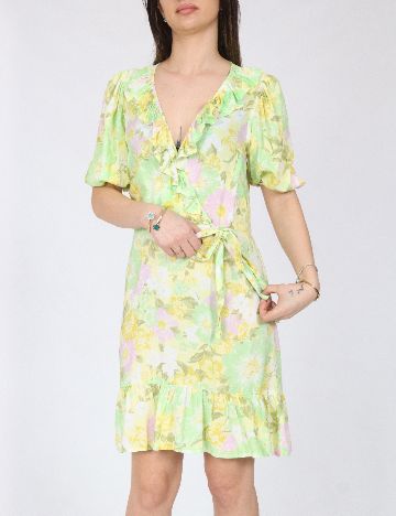 Rochie scurta River Island, verde