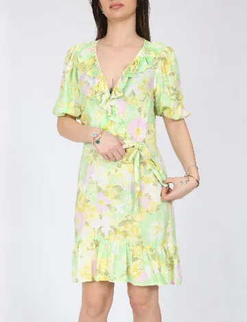 Rochie scurta River Island, verde