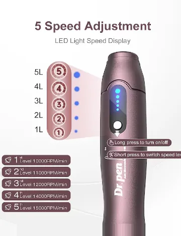 Aparat pentru tatuat Dr. Pen, mov