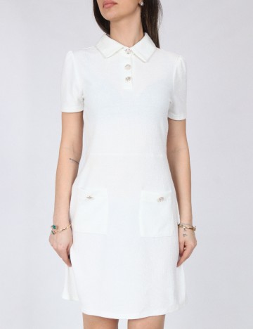 Rochie scurta River Island, alb