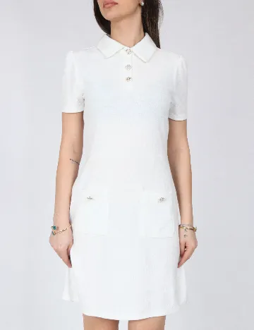 Rochie scurta River Island, alb