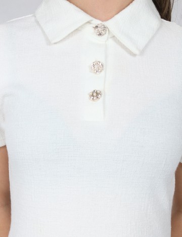 Rochie scurta River Island, alb