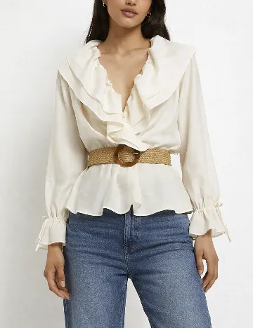 Bluza River Island, crem