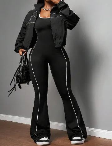 Salopeta SHEIN, negru