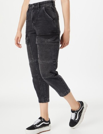 Blugi River Island, negru