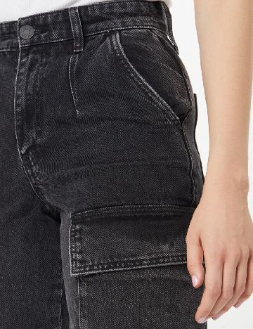 Blugi River Island, negru