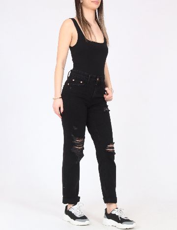 Blugi River Island, negru