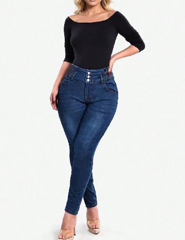 Blugi SHEIN, albastru