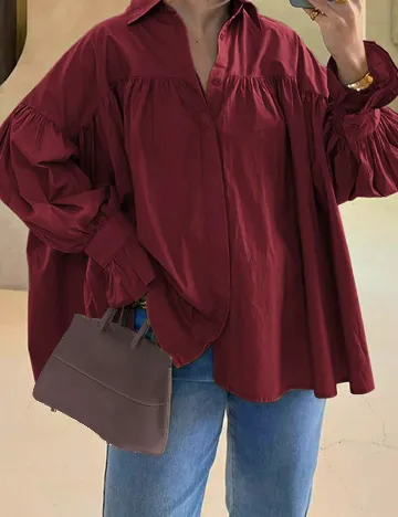 Camasa Oversize SHEIN, visiniu