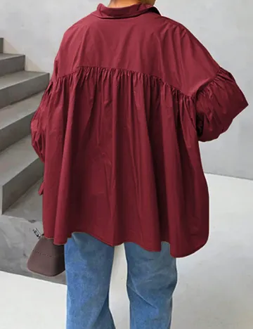 Camasa Oversize SHEIN, visiniu